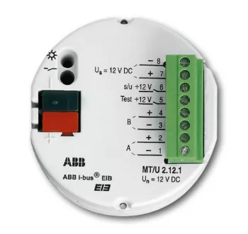 Abb EIB MT/U 2.12.1 Терминал для подключения пассивных датчиков 2 группы х 12 В FM