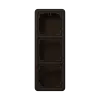 Накладная коробка с рамкой, 3-кратная; коричневая CD583ABR Jung
