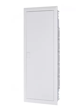 Шкаф внутреннего монтажа UK600 60М, 5 рядов по 12/14 модулей, с дверью, с самозажимными клеммами N/PE, UK650P4RU