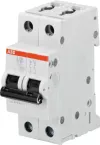 Автоматический выключатель ABB S200, 2 полюса, 16A, тип B, 6kA