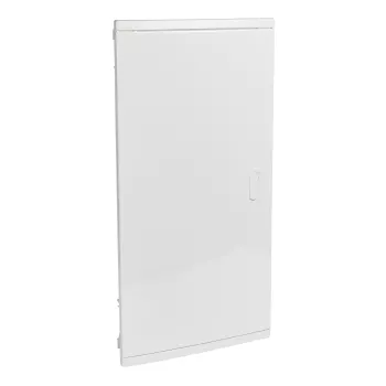 Бокс на 48 модулей встроенный (4х12м), белый/белая дверь из пластика