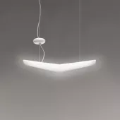 Artemide Architectural светильник подвесной MOUETTE Mini Symmetrical, белый опаловый рассеиватель из