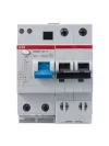 Автоматический выключатель дифференциального тока (АВДТ) ABB DS202, 50A, 30mA, тип AC, кривая отключения C, 2 полюса, 6kA, электро-механического типа, ширина 4 модуля DIN