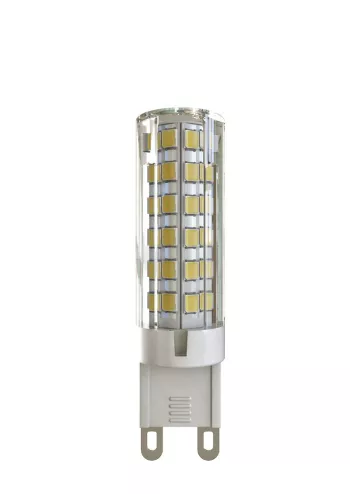 Voltega SIMPLE Лампа светодиодная капсула G9  7W 4000К 15х60 прозр.стекло