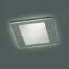Leucos Studio встраиваемый потолоч свет-ник SD101, прозрач стекло частично матовое, 11х11см, 1х50W GU5,3, хром