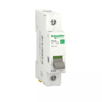 Рубильник модульный Schneider Electric Resi9, 1 полюс, 63A, ширина 1 DIN-модуль