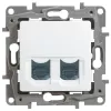 Роз 2ХRJ45 6 UTP БЕЛ ETIKA