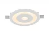 Donolux светодиодный встраиваемый светильник, белый, габариты: D240мм H38 мм, 4,8Вт, 3000К, 480Lm+ис