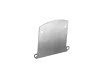 Боковая заглушка для профиля L18519 Цвет:Серебо