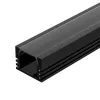Профиль PDS-S-2000 ANOD Black RAL9005 (Arlight, Алюминий)
