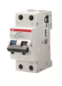 Автоматический выключатель дифференциального тока (АВДТ) ABB DS201 L new, 10A, 30mA, тип A, кривая отключения C, 2 полюса, 4,5kA, электро-механического типа, ширина 2 модуля DIN
