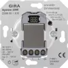 Светорегулятор клавишный Gira ClassiX универсальный (в т.ч. для led и клл), без нейтрали / с нейтралью, хром