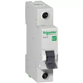 Автоматический выключатель Schneider Electric Easy9, 1 полюс, 10A, тип B, 4,5kA