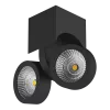 Светильник точечный накладной декоративный со встроенными светодиодами Snodo Lightstar 055374
