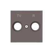 ABB NIE Накладка для TV-R розетки, серия SKY, цвет Тауп