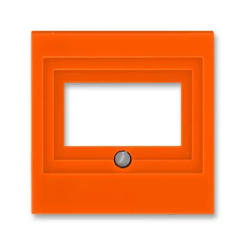 ABB Levit оранжевый Накладка для розеток USB / HDMI / VGA