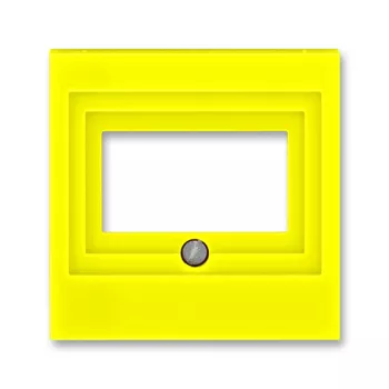 ABB Levit жёлтый Накладка для розеток USB / HDMI / VGA