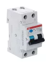 Автоматический выключатель дифференциального тока (АВДТ) ABB DSH201 R, 10A, 30mA, тип AC, кривая отключения C, 2 полюса, 4,5kA, электро-механического типа, ширина 2 модуля DIN