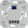 Светорегулятор клавишный Gira S-Color для люминесцентных ламп с управляемым эпра, с нейтралью, черный