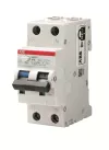 Автоматический выключатель дифференциального тока (АВДТ) ABB DS201 new, 13A, 100mA, тип A, кривая отключения B, 2 полюса, 6kA, электро-механического типа, ширина 2 модуля DIN