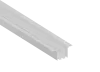 Встраиваемый алюминиевый профиль под шпаклевку 39,8х74,8х2000 мм. Цвет: Белый, RAL9003