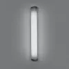Artemide Decorative бра Telefo 50, белое стекло, выс 50см, 2x11W фл (G 23), блест хром
