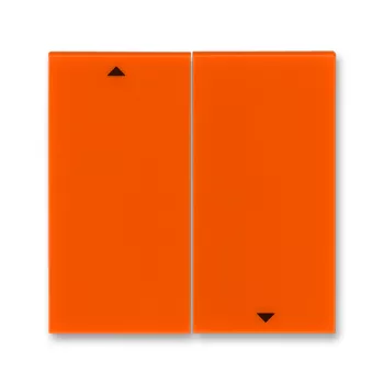 ABB Levit оранжевый Сменная панель на клавишу для выключателя жалюзи