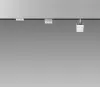 Artemide Architectural светильник на шину 37 CUBE для ALGORITMO, 37х37х37мм, 3LED 6W 2X15* теплый бе