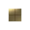 Сенсорный кнопочный модуль KNX, 4/8 группы, матовое золото. Серия устройств: DKNX