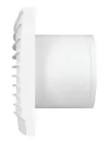 Вентилятор осевой вытяжной с обратным клапаном D 100, декоративный  SILENT 4C Matt white DICITI