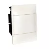Пластиковый щиток на  8 модулей Legrand Practibox S для встраиваемого монтажа в полые стены, цвет двери белый