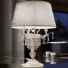 Emme Pi Light лампа настольная с абажуром, Asfour, D 40см, H 60см, 3хЕ14 40W, арматура: металл