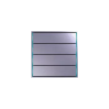 Сенсорный кнопочный модуль KNX, 4 группы, кристально-фиолетовый