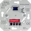 Светорегулятор клавишный Gira S-Color для ламп накаливания 230в и обмоточных трансформаторов 12в, без нейтрали, черный