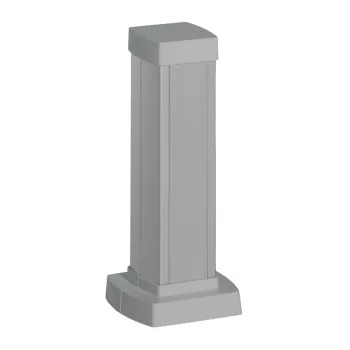 Legrand 653001 Snap-On мини-колонна алюминиевая с крышкой из алюминия 1 секция, высота 0,3 метра, цвет алюминий