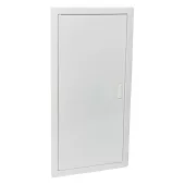 Бокс на 48 модулей встроенный (4х12м), белый/белая дверь из металла из металла