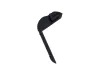 Donolux алюминиевая боковая глухая заглушка для профиля DL18508, черная