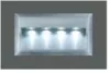 Donolux Светильник светодиодный, встроенный, 4 х 1Вт 350 мА, IP20, 180х100х34мм, монт.d:161х87мм, Ал