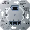 Светорегулятор клавишный Gira ClassiX для ламп накаливания 230в, электронных и обмоточных трансформаторов 12в, без нейтрали, хром